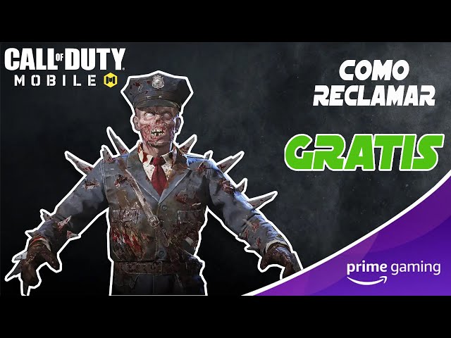 CÓMO CONSEGUIR la SKIN del ZOMBIE - MOB GUARD de  PRIME? - Call of  Duty Mobile 