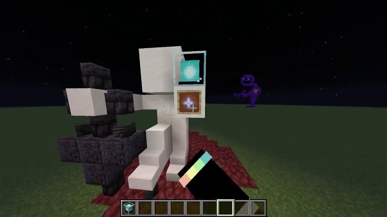 How To Build A Defeated The Wither Statue YouTube