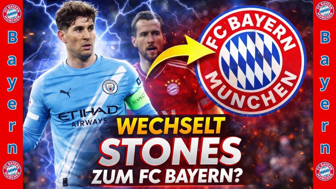 💥 Bayern Bombe! Holt Kompany jetzt John Stones – ablösefrei