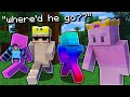 Minecraft manhunt but im a stealth master rematch