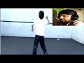 Mutahar Reacts To Tennis Ball Throw Against The Wall