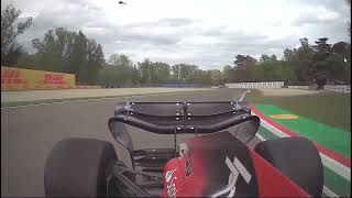Leclerc vs Verstappen Imola Sprint Race 2022