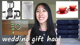 Wedding gifts HAUL | registry ideas from Amazon & more!