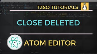 How to Disable Close Deleted File Tab in Atom Editor