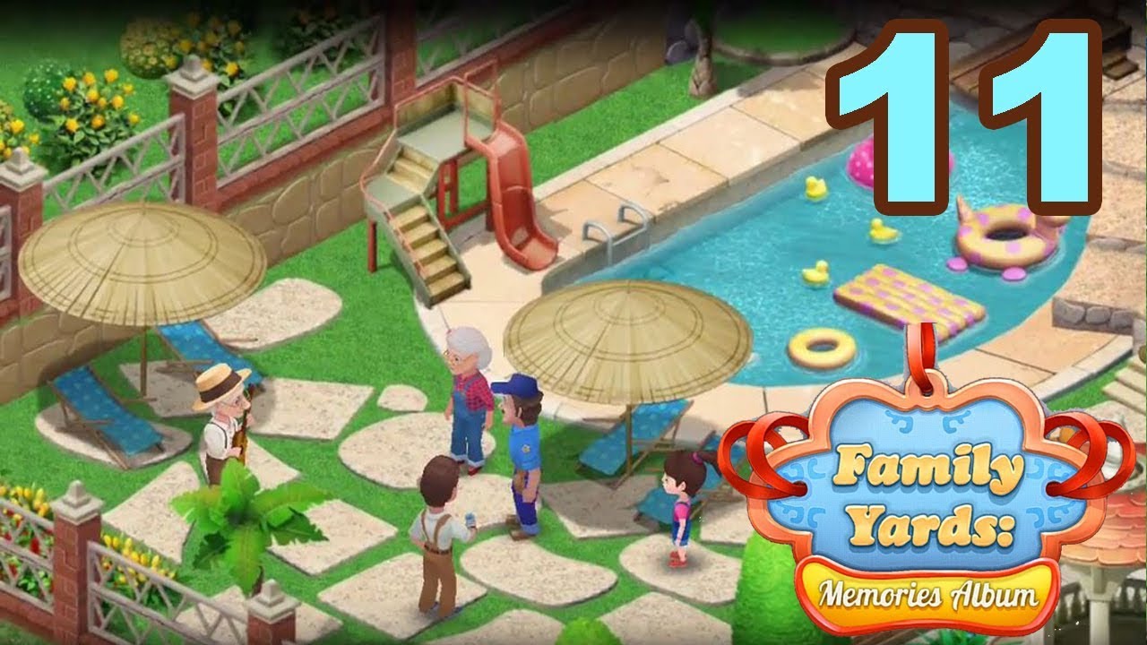 FAMILY YARDS MEMORIES ALBUM - WALKTHROUGH GAMEPLAY - PART 11 (iOS | ANDROID) games people play