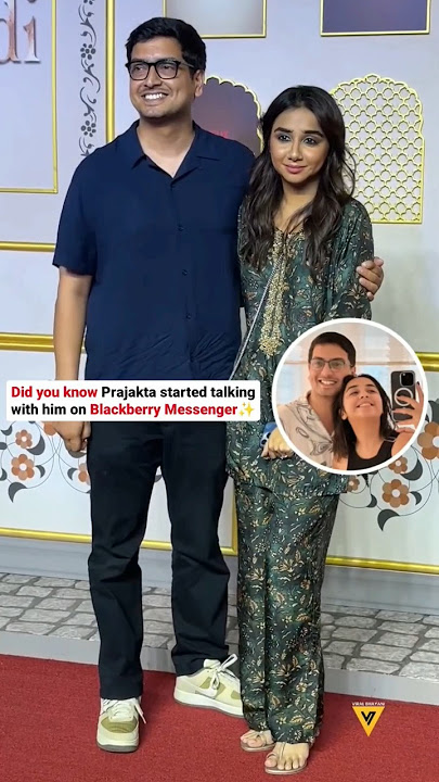 Prajakta koli spotted with her boyfriend | Mostlysane and Vrishank #mostlysane #boyfriend
