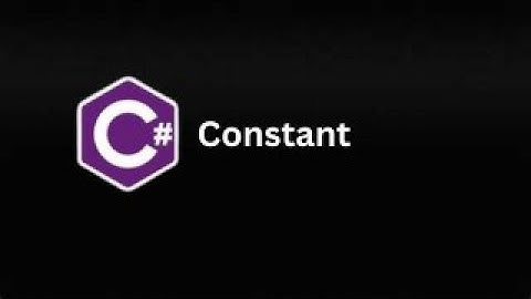 Constants in C# (Part 4)