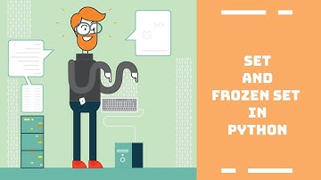 Python Tutorial for Beginners [DataTypes] | Complete set and frozen set tutorial |