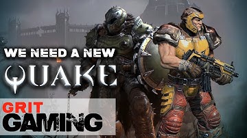 We Need A NEW QUAKE! Cross Analysis And Some History: DOOM The Dark Ages to QUAKE