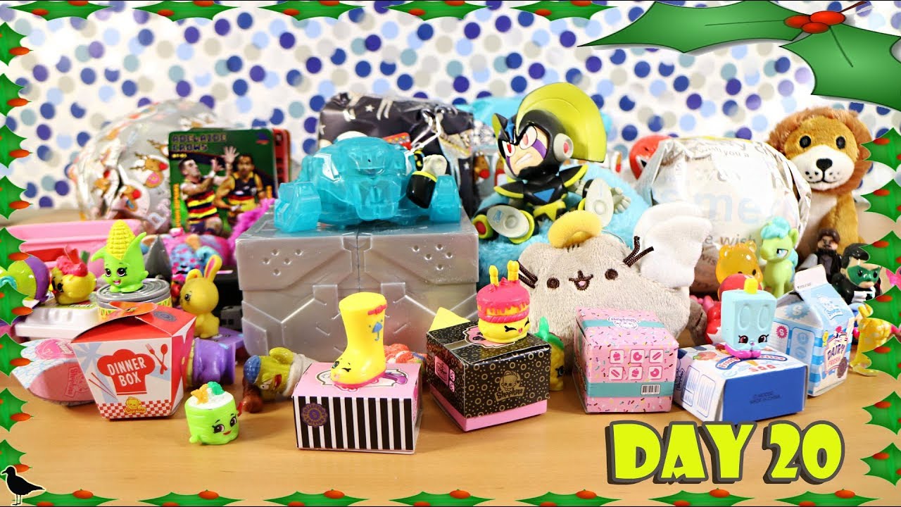 Mystery Toy Advent Calendar Opening - Day 20, 2018! Blind Toy Opening | Birdew Reviews