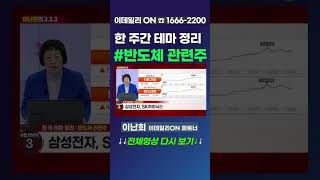 한 주간 테마 정리 #반도체 관련주