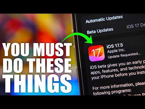 iOS 17.5 - First Things TO DO After Updating !