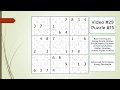 dxSudoku #30 Empty Rectangle Puzzle Set #1