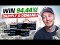 94.44% WIN Rate Supply and Demand Trading Strategy