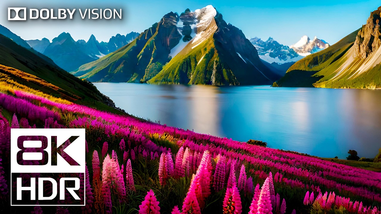 8K HDR 120FPS - Heaven of 8K Video ULTRA HD Dolby Vision Demo