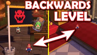 I made this Bowser level BACKWARDS in Super Mario 3D World! [Super Mario 3D World + Bowser's Fury]