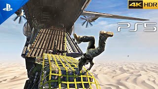 NEW ULTRA REALISTIC Uncharted 3 Plane Scene | The Most ICONIC Mission in Gaming History [4K HDR]
