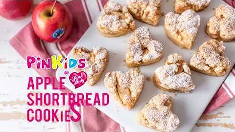 PinKids® Apple Shortbread Cookies by I Love Cooking