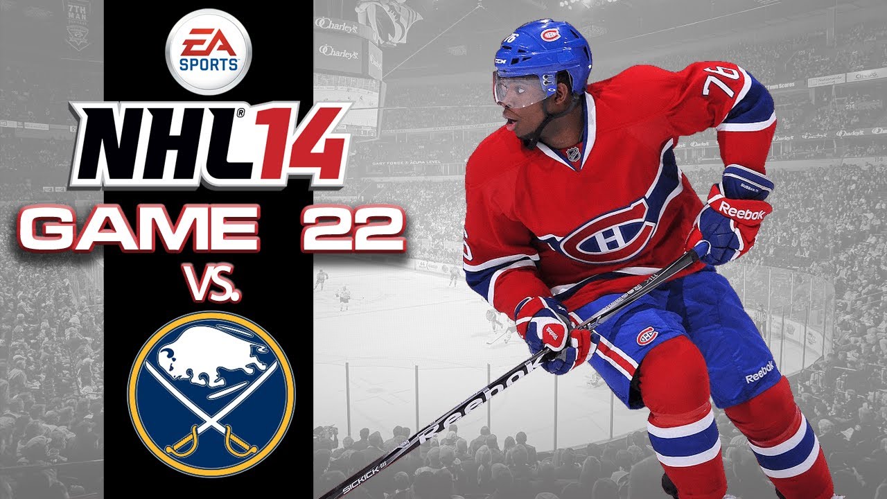 Let's Play NHL 14 - Game 22 vs Buffalo Sabres