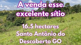 A venda esse excelente sítio de 16.5 hectares - Santo Antônio do Descoberto GO