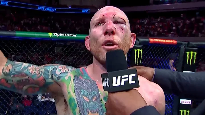 Josh Emmett Octagon Interview | UFC Austin