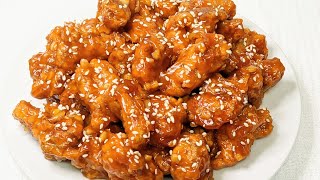 Honey Sesame Chicken l Crispy Honey Chicken Recipe l How to make Chinese Sesame chicken