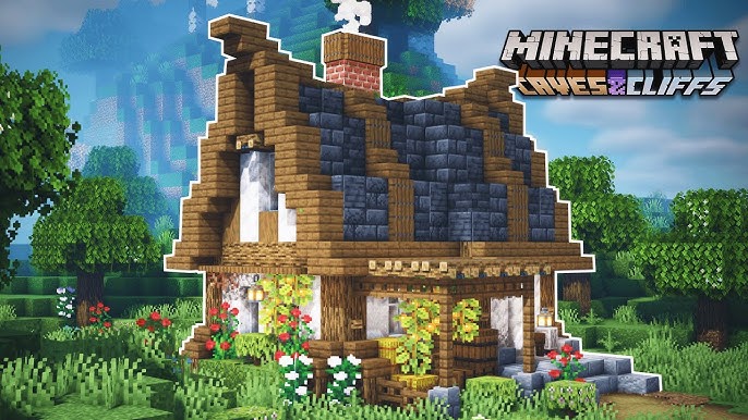 Minecraft: Medieval Starter House (aka Techno's House) ✨ Tutorial