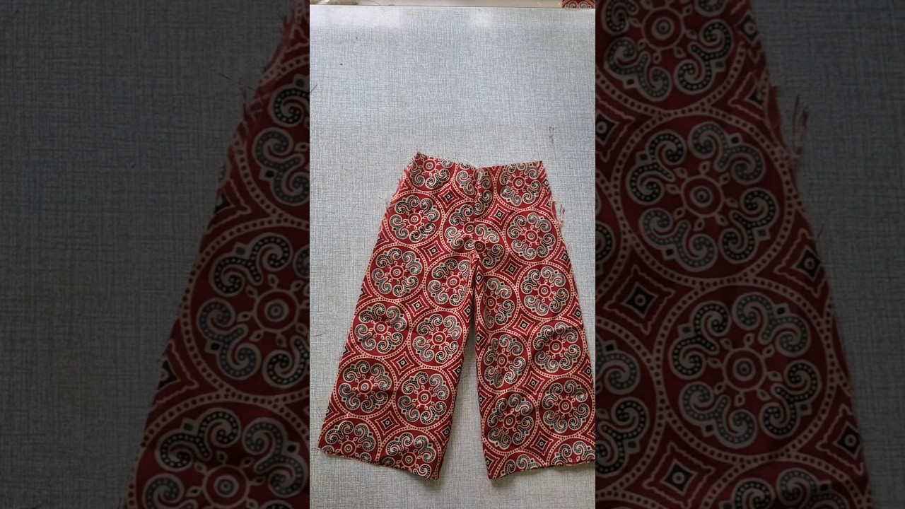 easy pant cutting trick #sewingtips #stitching