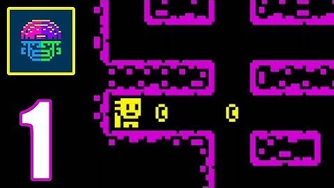 Tomb of the Mask: Color - Gameplay Walkthrough - Part 1 (Lv1 - Lv13)