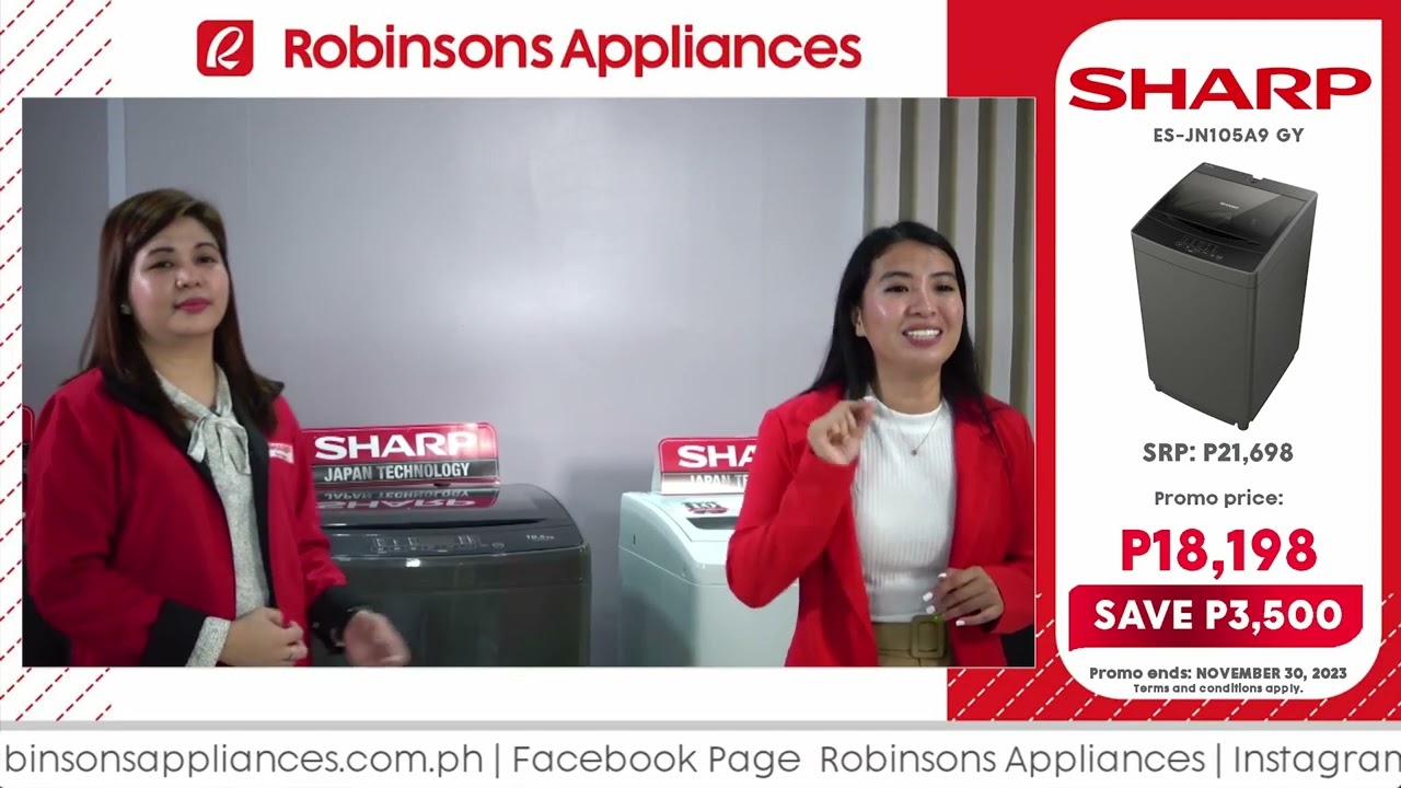 Robinsons Appliances Sharp Live