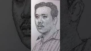 ⁣Vẽ Trấn Thành bằng chữ HẺM CỤT | #shorts