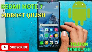 REDMI NOTE 7 ZAVOD PARAMETRLARIGA QAYTARISH ( SBROST QILISH)