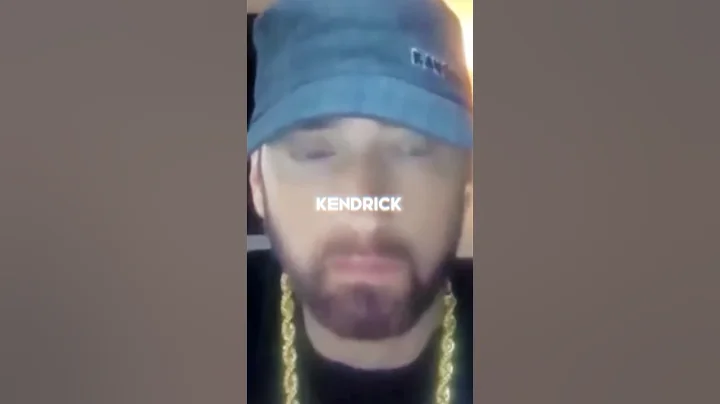 Eminem on Kendrick Lamar #shorts #ytshorts #youtubeshorts