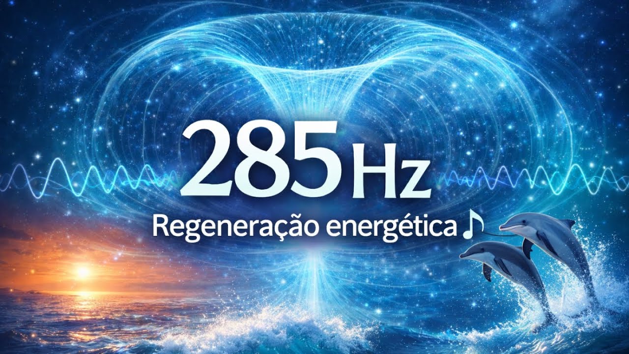 285 Hz + Ruído Azul - Frequência para Regeneração Energética e Recuperação Profunda #285Hz #music