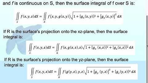 multivariable calculus 16.7a surface integrals day 1