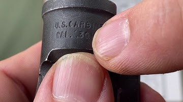 M1 Carbine Datasheet Receiver