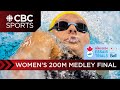 Summer mcintosh wins 200m medley 4 canadians qualify for paris olympics  cbc sports