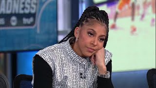 Candace Parker Gets Made Fun Of By The March Madness Crew With The Michael Jordan Crying Meme