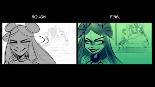 Rough vs Final || Don't Lose Ur Head (Six Animatic)