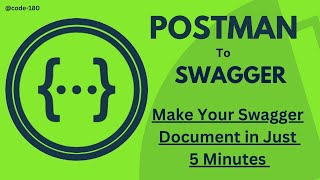 Postman To Swagger | API Documentation In 5 Mints |  Swagger Editor | Postman-To-Openapi