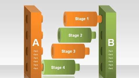 Lego Charts Collection for PowerPoint by PoweredTemplate.com