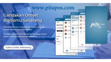 Aplikasi Kasir Terbaik | PitaPOS Kasir Online | Coba Gratis!!!