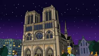 Video thumbnail of "Simpsons - Paris (파리)"