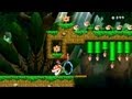 マリオU 「パックンのかくれ里」 バディプレイでパックンの隙をつけ!