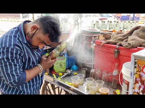 Sniper Soda | Most Epic Live Soda Opening Skill | Indian Street Food