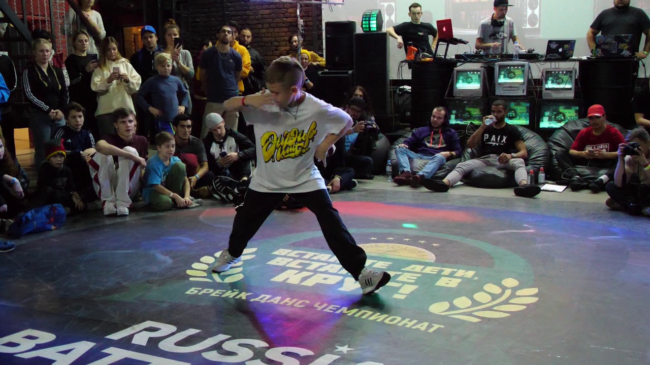 breakdance kids - bboy Lil Kirill vs Voron - ВДВ круг | Russia Battle Pro 2018