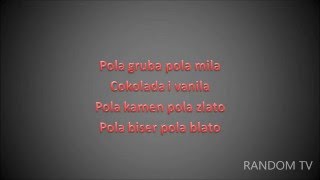 Djavolice - Cokolada i Vanila TEKST (Lyrics Video)