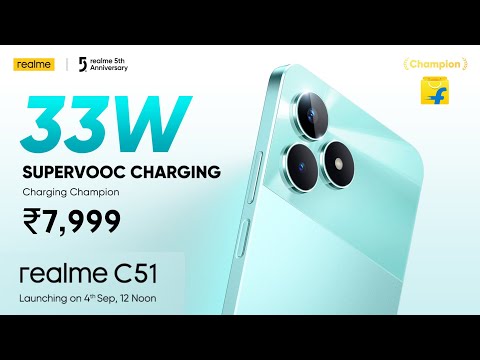 Realme C51 - Official India Launch Date 🔥 Realme C51 Price in India &amp; Features | Realme C51 🔥