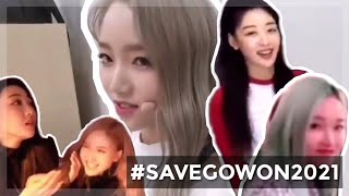 loona (mostly yves) imitating gowon