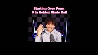 Roblox Blade Ball Challenge: From Zero to Hero with First Win!#Roblox #BladeBall #Gaming
